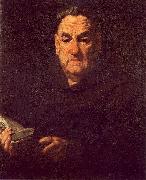 TRAVERSI, Gaspare Portrat des Fra Raffaello da Lugagnano oil on canvas